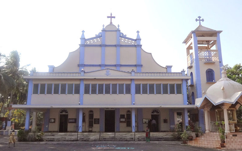 milagres church in udupi india