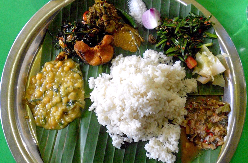 Food of Imphal Manipur 