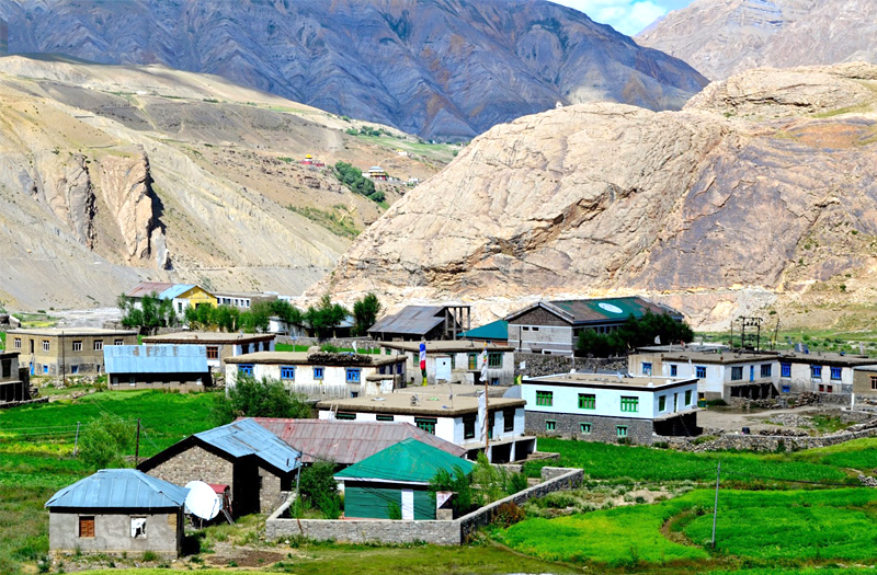 Mudh Village Pin Valley Himachal Pradesh