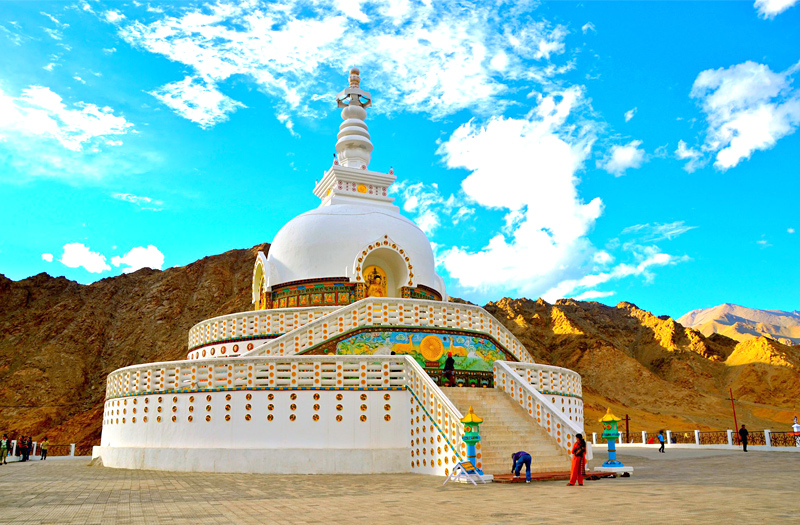 Shanti-Stupa-Nubra-Valley Ladakh