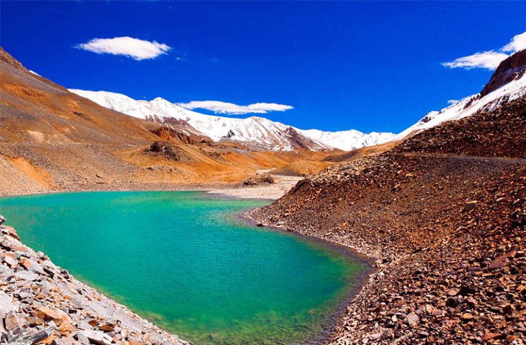 Suraj Tal–Lake of Sun God,Himachal Pradesh India