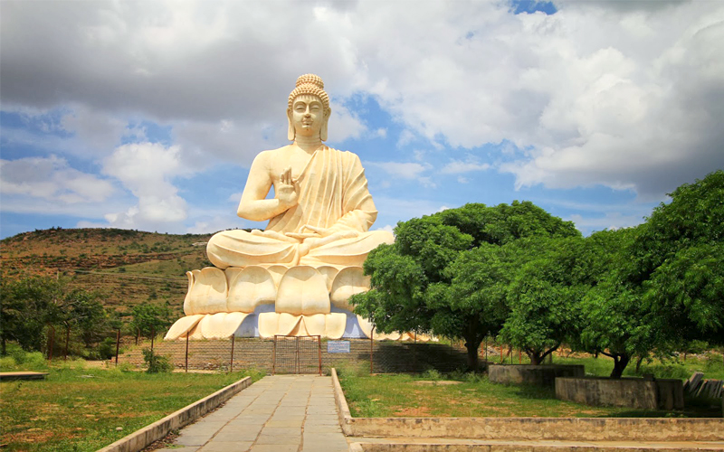 Buddha at Belum Cave Hills Andhra Pradesh