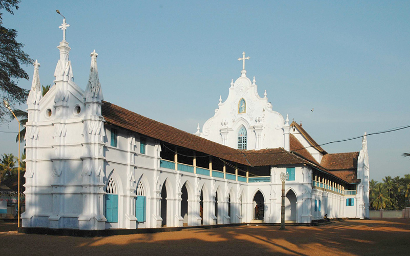 indore white church india