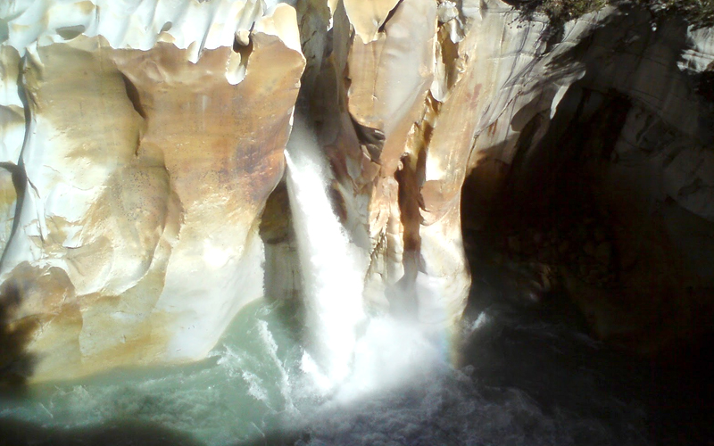 vasudhara falls pauri garhwal india