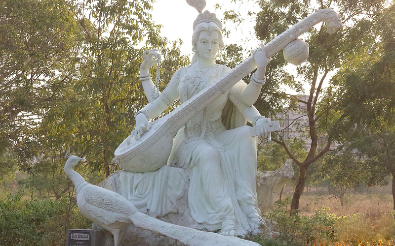 goddess-saraswati-davanagere-india