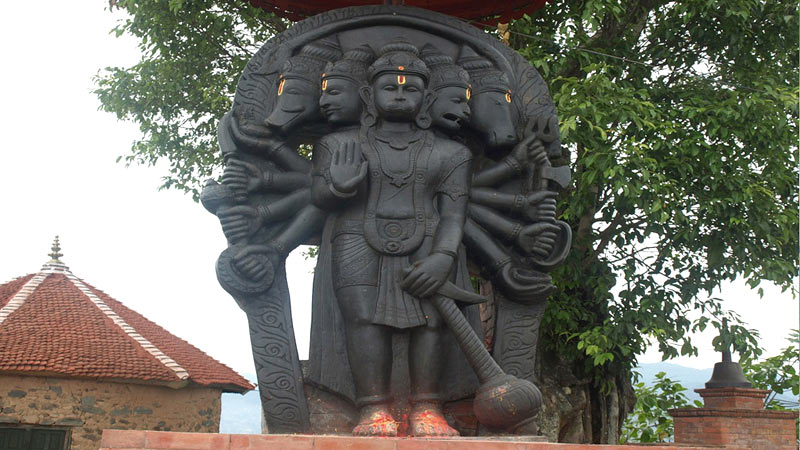 five-colored-hanuman-temple