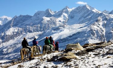 Manali snow point