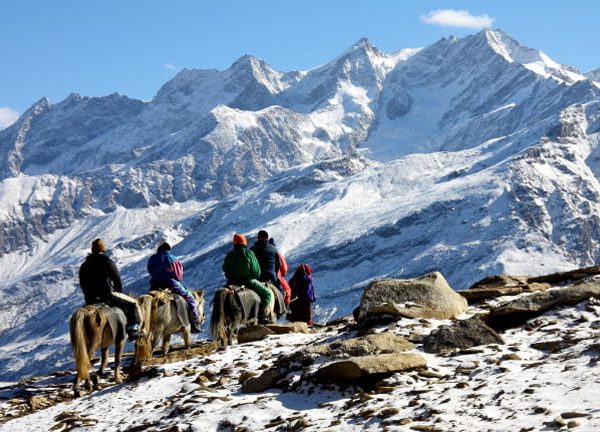 Manali snow point