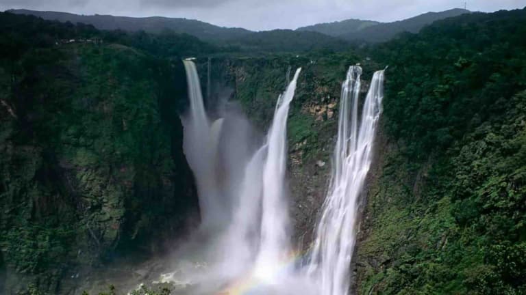 Kunchikal Falls Karnataka