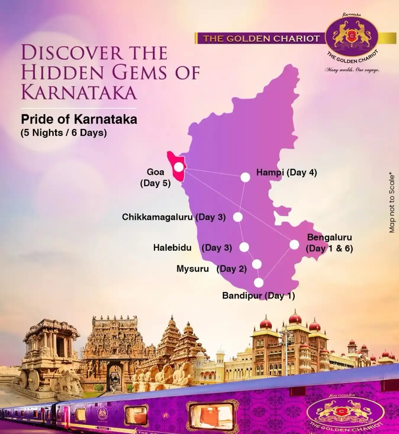 Golden Chariot Pride of Karnataka Tour